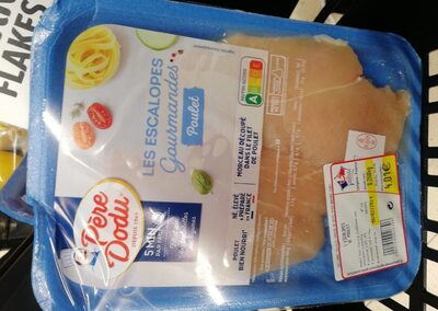 Escalope gourmande de poulet