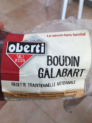 Boudin galabart
