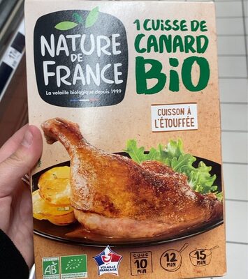 Cuisse de canard bio