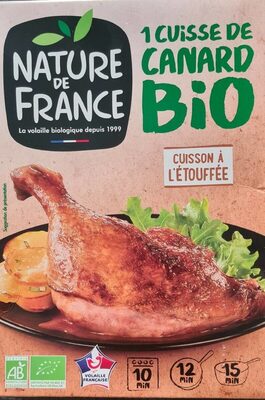 Cuisse de canard bio