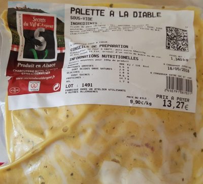 Palette à la diable