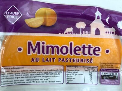 Mimolette au lait pasteurisé