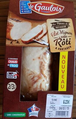 Filet mignon de dinde roti