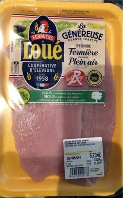 Escalopes de dinde fermiere