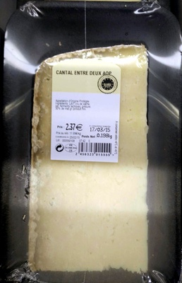 Cantal Entre Deux AOP (30% MG) front packaging