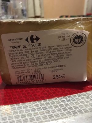 Tomme de Savoie