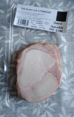 Rôti de porc cuit