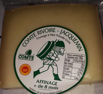 Comté front packaging