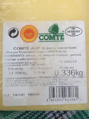 Comte aop 6mois mini