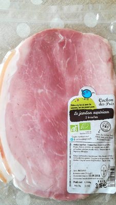 Le jambon supérieur 2 tranches
