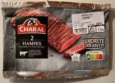 2 hampes tendres et gouteuses