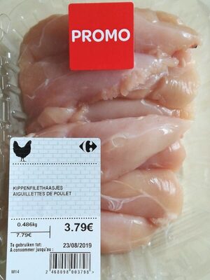 Aiguillettes de poulet