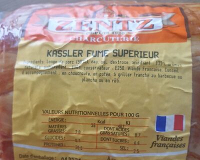 KASSLER FUME SUERIEUR front packaging