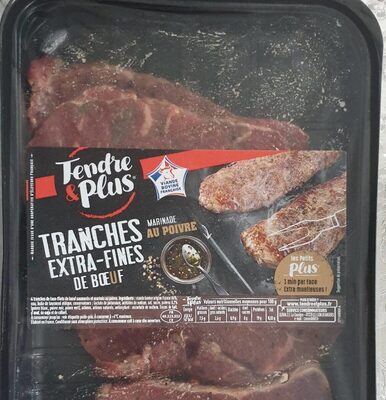Tranches extra-fines de bœuf au poivre