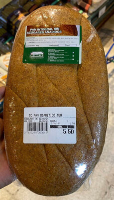 Pan Integral Sin Azúcar Añadidos