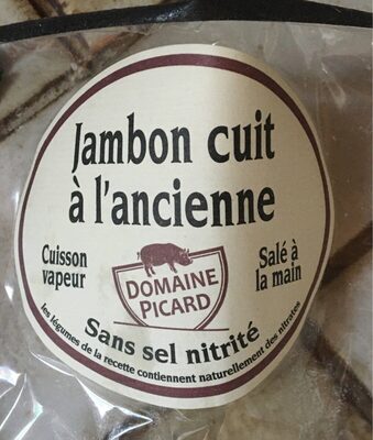 Jambon cuit a l'ancienne front packaging