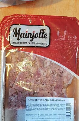 Pâté de tête aux cornichons