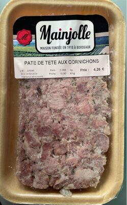 Pate de tete aux cornichons