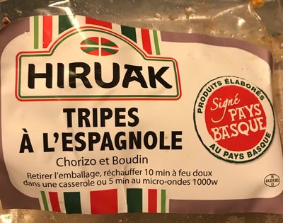 Tripes à l'espagnole