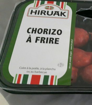 chorizo à frire