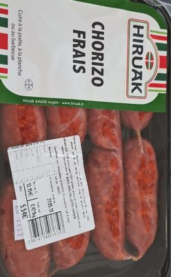 Chorizo frais front packaging