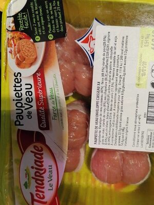 Paupiettes de veau qualité supérieure front packaging