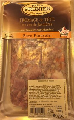 Fromage de tete au vin de Jasnieres