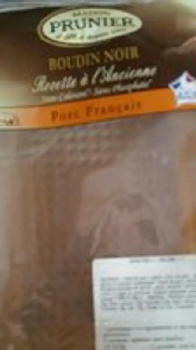 Boudin noir