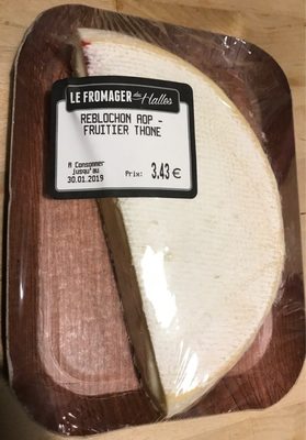 Reblochon AOP fruitier Thone