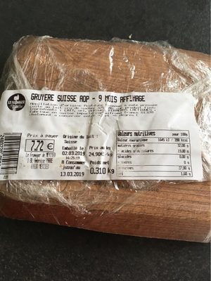 Gruyere suisse aop