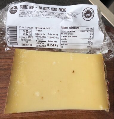 Comte AOP 18 mois mini badoz