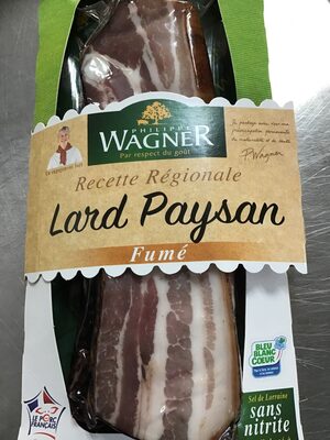 Lard paysan front packaging