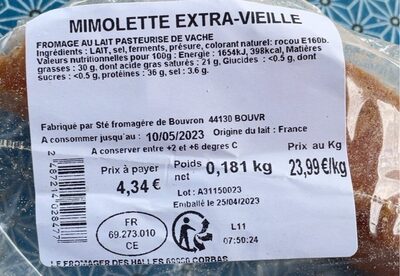 Mimolette extra- vieille