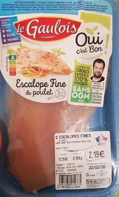 Escalope fine de poulet