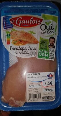 Le gaulois 2 escalope fine de poulet
