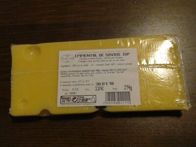 Emmental de Savoie IGP