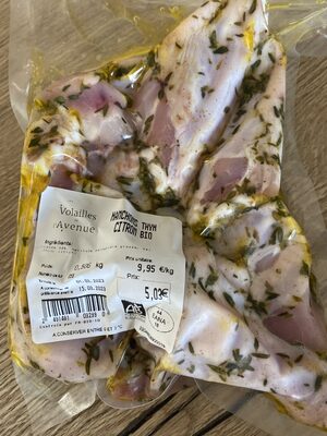 Manchons Thym Citron Bio front packaging