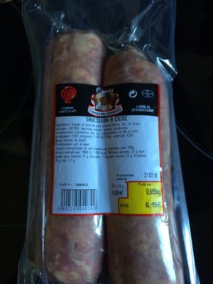 Saucisson a cuire