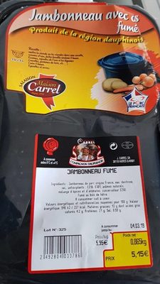 Jambonneau avec os fume