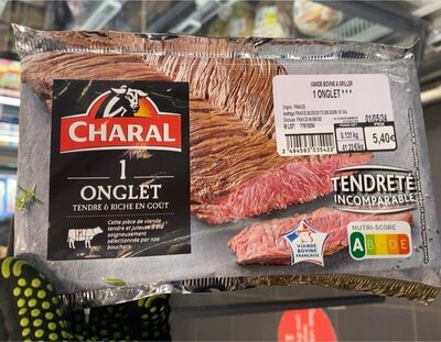 Onglet front packaging