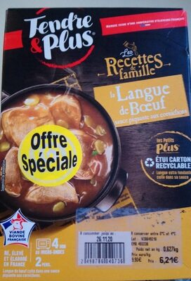 Langue de bœuf, sauce piquante aux cornichons