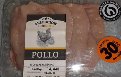 Pechugas fileteadas front packaging