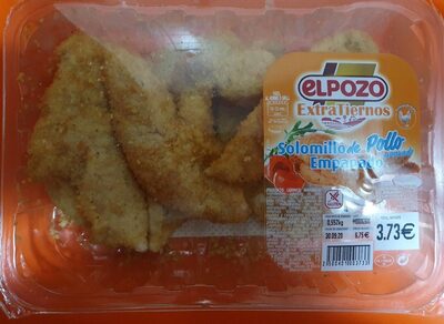 Solomillo de pollo empanado