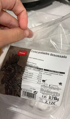 Pata de pollo deshuesada