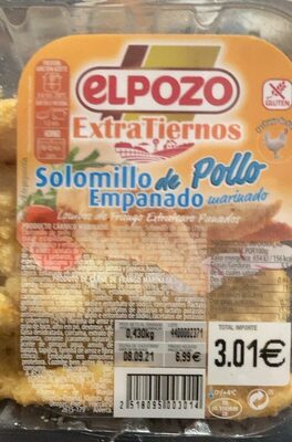 Solomillo de pollo Empanado Marinado