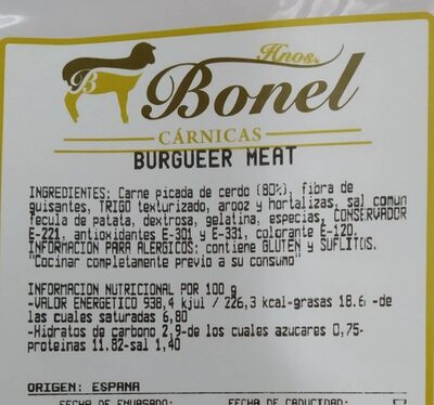 Burgueer meat