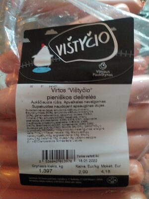 Virtos vistycio pieniskos desreles