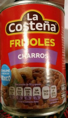 Frijoles charros front packaging