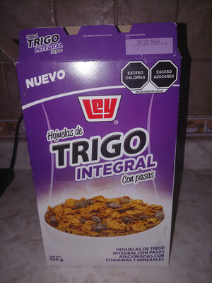 hojuelas de trigo integral con pasas