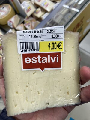 Formatge Vell el Pastor Reserua